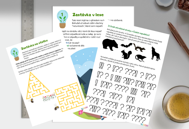 bojovka Den Země k&nbsp;oslavě Dne Země pro&nbsp;děti