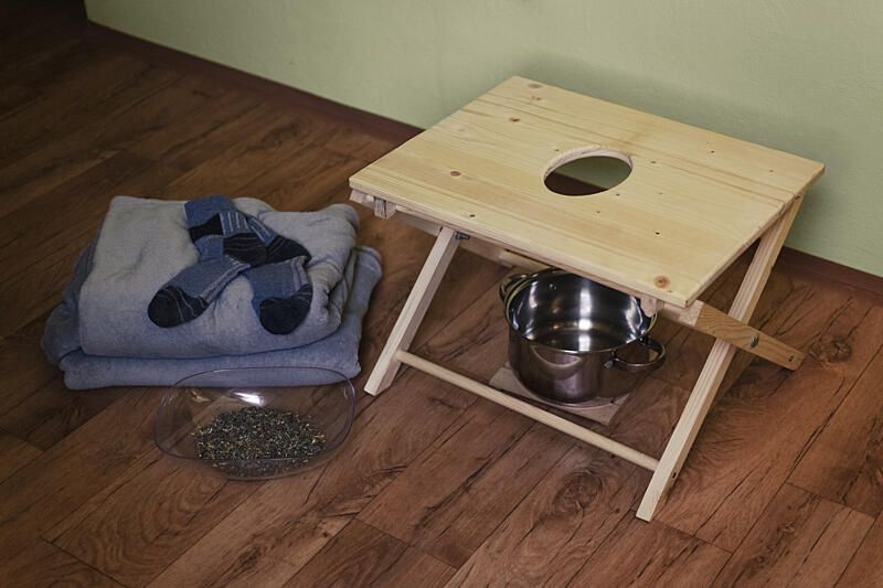 bylinná napářka po&nbsp;produ