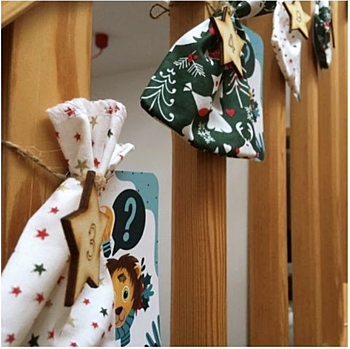 adventní rébusové kartičky o&nbsp;Vánocích