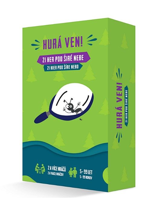 dárky pro&nbsp;malé cestovatele - hra Hurá ven