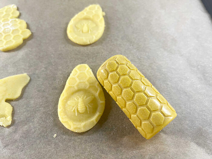 jak využít modelovací válečky Yellow Door - sušenky