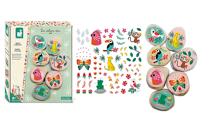 Jak zabavit děti na&nbsp;oblázkové pláži - malování na&nbsp;kamínky JANOD