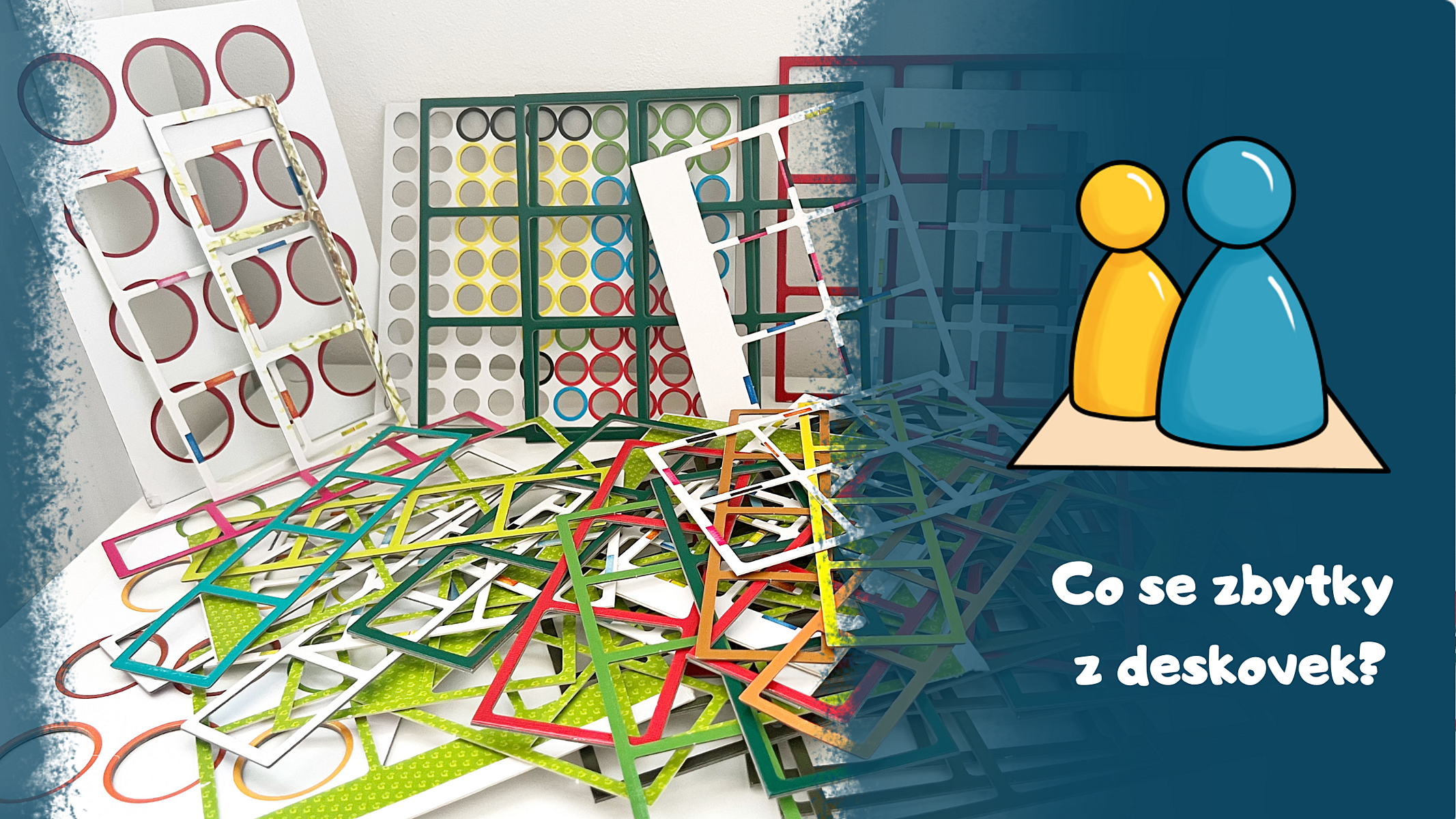 Jak využít zbylé rámečky z nové deskové hry? 