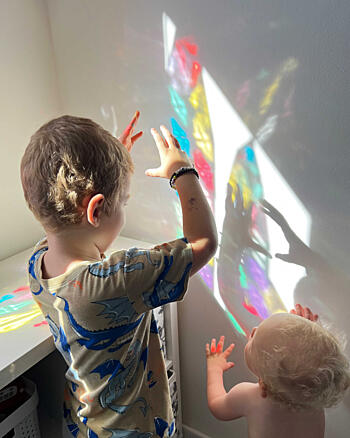 jarní hrátky s&nbsp;magnetickými stavebnicemi - lapač slunce