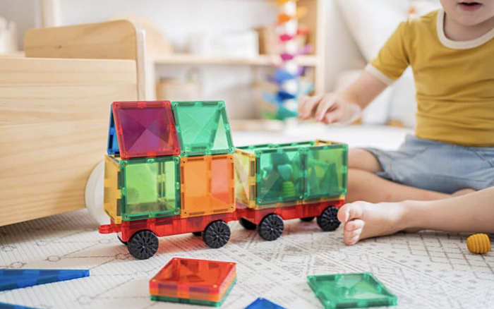 Jak vybrat magnetické stavebnice od&nbsp;3 let - Connetix Motion sada