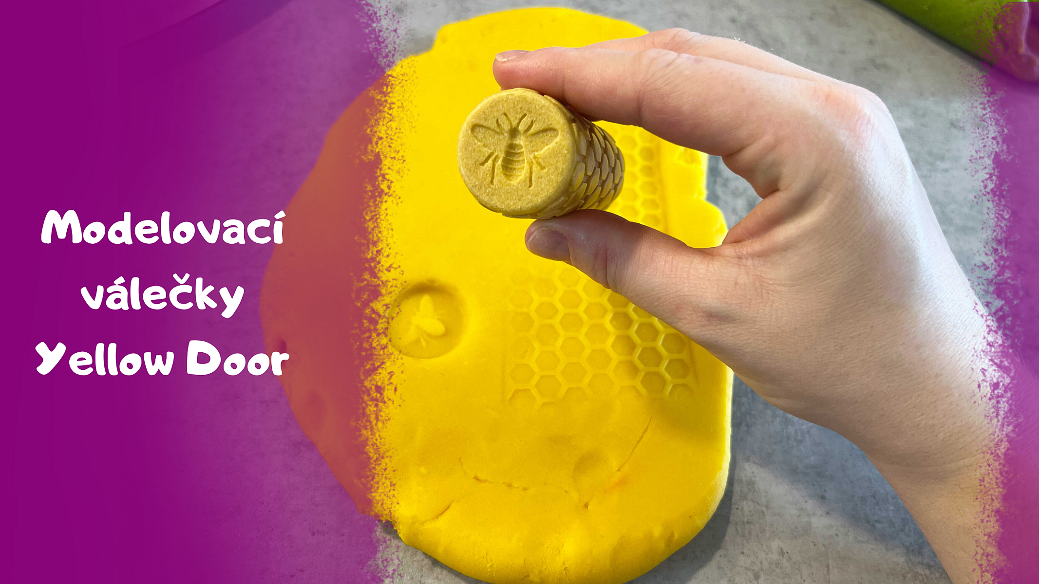 12 tipů, jak si hrát a využít modelovací válečky od Yellow Door