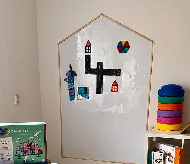 doplněk k&nbsp;magnetickým stavebnicím - pokovená fólie