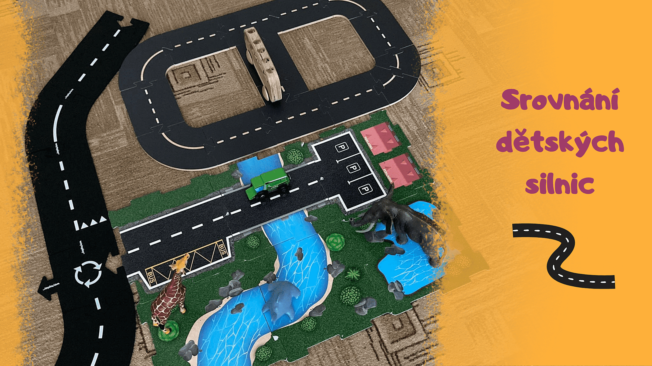 Velké testování a srovnání dětský silnic Waytoplay, Woodyway a dalších