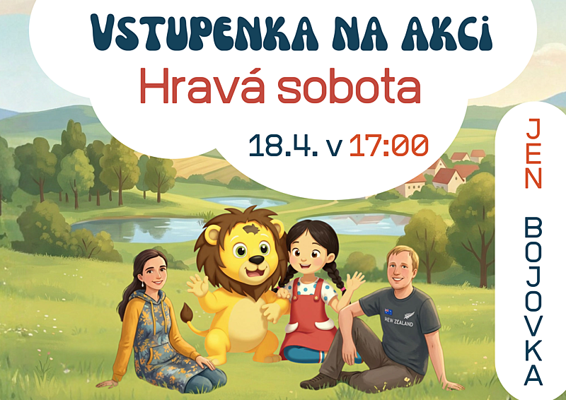 Hravá sobota 18.4. start v 17:00