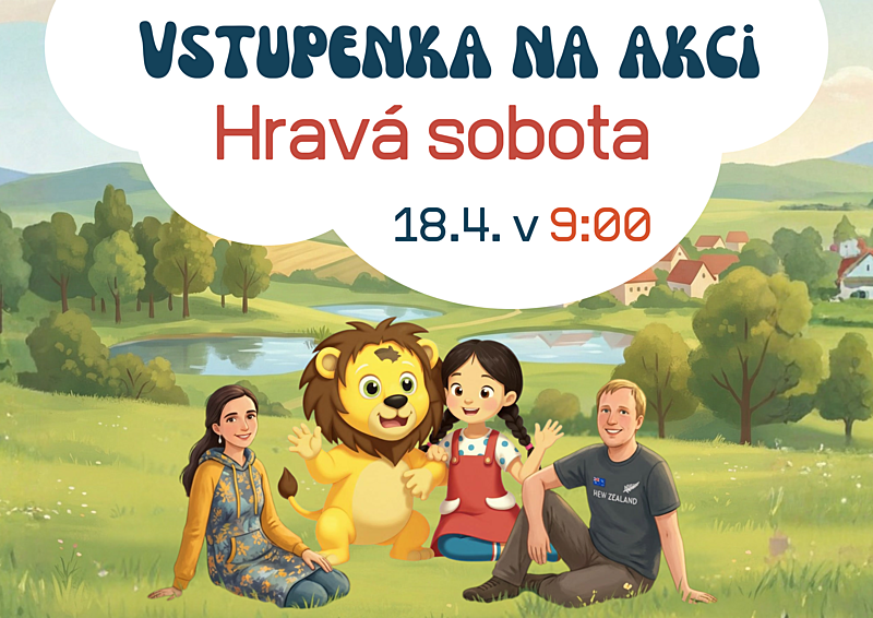Hravá sobota 18.4. start v 9:00