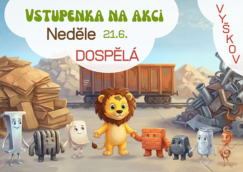 Dospělá vstupenka na Hravý fest v neděli 21.6. 