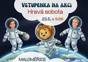 Hravá sobota 23.5. start v 09:00-09:55