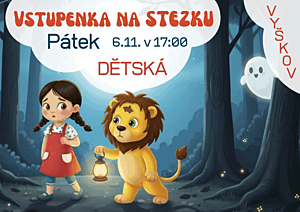 Strašidelná stezka v pátek 6.11. start v 17:00