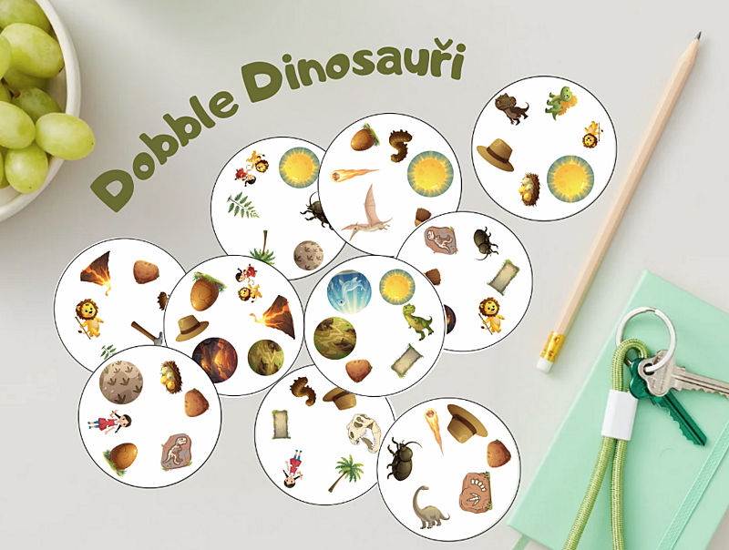 PDF Dobble Dinosauři