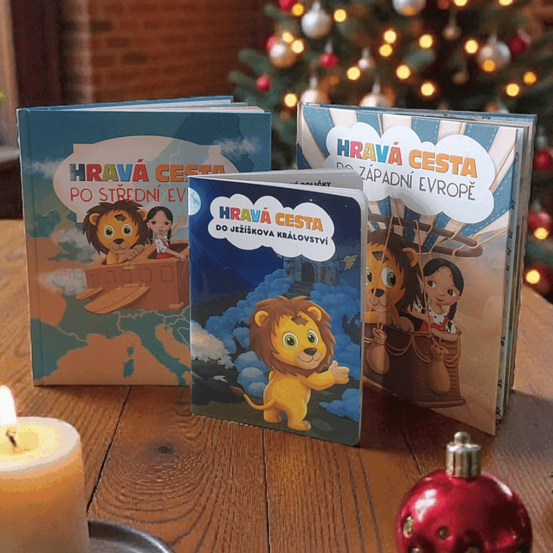Výhodný set knížek lvíčka Tuláčka 