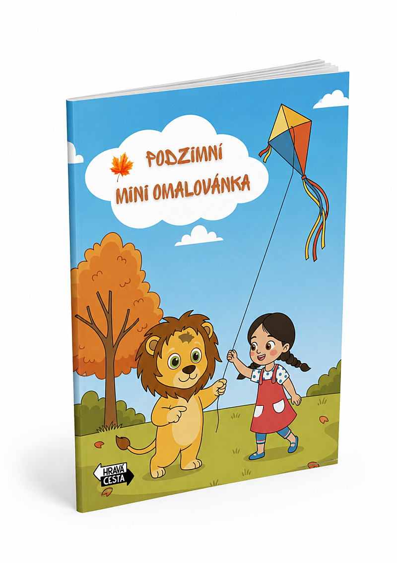  PDF Podzimní MINI omalovánka