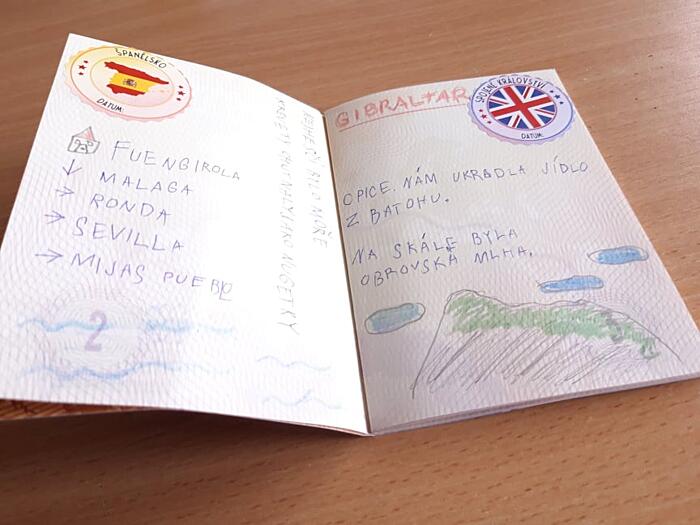 Dětský cestovní pas - uchování vzpomínek z&nbsp;cest