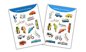 Cestovní samolepky do&nbsp;pasu - Doprava